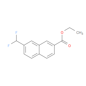 ethyl 7-(difluoromethyl)-2-naphthoate