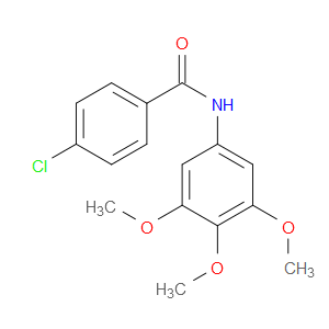 4-Chloro-N-(3,4,5-trimethoxyphenyl)benzamide