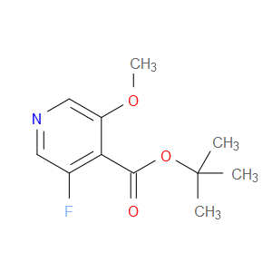 tert-butyl 3-fluoro-5-methoxyisonicotinate