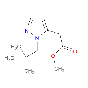 Methyl 1-(2,2-dimethylpropyl)-1H-pyrazole-5-acetate