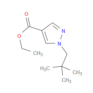 Ethyl 1-(2,2-dimethylpropyl)-1H-pyrazole-4-carboxylate