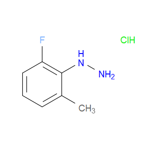 Hydrazine, (2-fluoro-6-methylphenyl)-, hydrochloride (1:1)