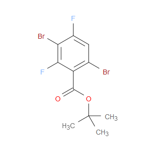 tert-butyl 3,6-dibromo-2,4-difluorobenzoate