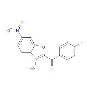(3-amino-6-nitrobenzofuran-2-yl)(4-fluorophenyl)methanone