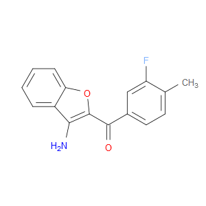 (3-Amino-2-benzofuranyl)(3-fluoro-4-methylphenyl)methanone