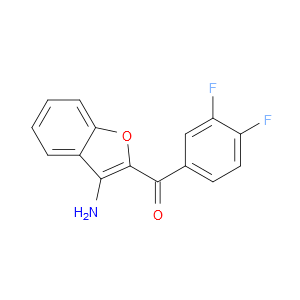 (3-Amino-2-benzofuranyl)(3,4-difluorophenyl)methanone