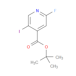 tert-butyl 2-fluoro-5-iodoisonicotinate