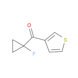(1-fluorocyclopropyl)(thiophen-3-yl)methanone