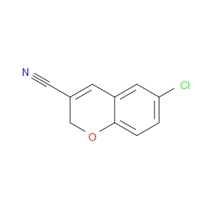 6-Chloro-2H-1-benzopyran-3-carbonitrile