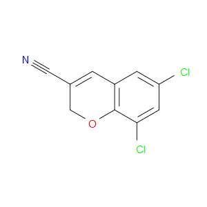 6,8-Dichloro-2H-1-benzopyran-3-carbonitrile