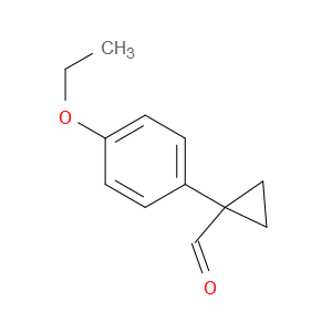 1-(4-Ethoxyphenyl)cyclopropanecarboxaldehyde