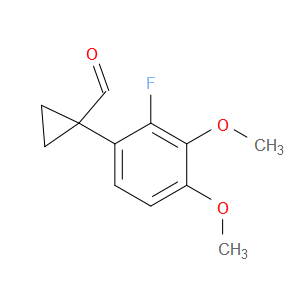 Cyclopropanecarboxaldehyde, 1-(2-fluoro-3,4-dimethoxyphenyl)-