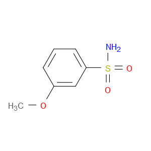 3-Methoxybenzenesulfonamide