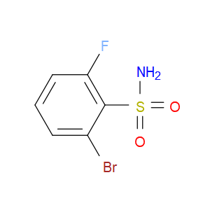 2-Bromo-6-fluorobenzenesulfonamide