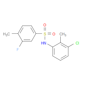 N-(3-Chloro-2-methylphenyl)-3-fluoro-4-methylbenzenesulfonamide