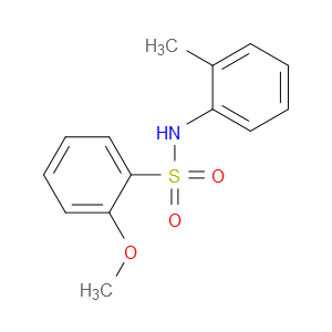 2-Methoxy-N-(2-methylphenyl)benzenesulfonamide