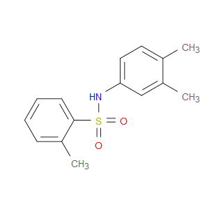 N-(3,4-Dimethylphenyl)-2-methylbenzenesulfonamide