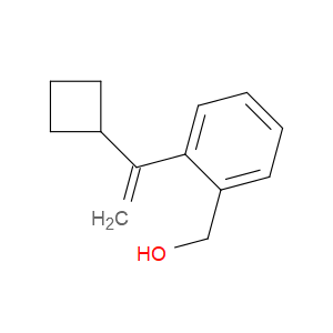 2-(1-Cyclobutylethenyl)benzenemethanol