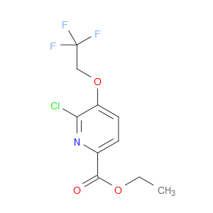 ethyl 6-chloro-5-(2,2,2-trifluoroethoxy)picolinate