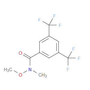 N-methoxy-N-methyl-3,5-bis(trifluoromethyl)benzamide