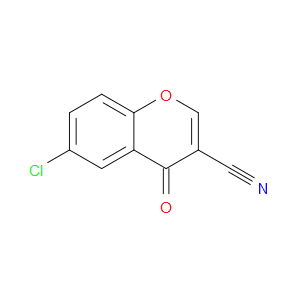 6-Chloro-4-oxo-4H-1-benzopyran-3-carbonitrile