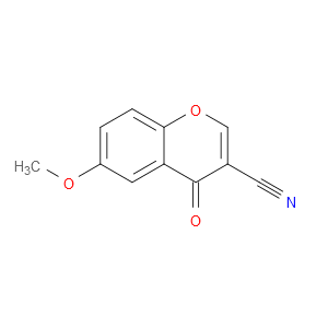 6-Methoxy-4-oxo-4H-1-benzopyran-3-carbonitrile