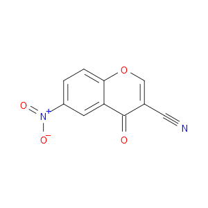 6-nitro-4-oxo-4H-chromene-3-carbonitrile