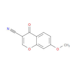 7-Methoxy-4-oxo-4H-1-benzopyran-3-carbonitrile