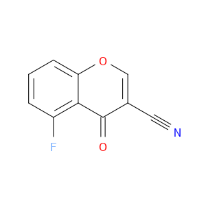 4H-1-Benzopyran-3-carbonitrile, 5-fluoro-4-oxo-
