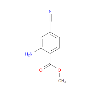 Benzoic acid, 2-amino-4-cyano-, methyl ester