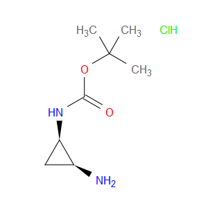 tert-butyl ((1R,2S)-2-aminocyclopropyl)carbamate hydrochloride