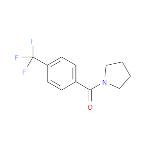 pyrrolidin-1-yl(4-(trifluoromethyl)phenyl)methanone