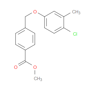 methyl 4-((4-chloro-3-methylphenoxy)methyl)benzoate
