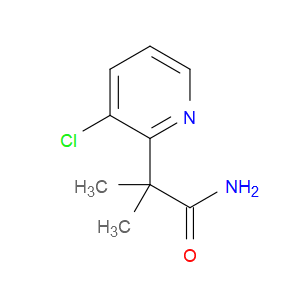 3-Chloro-α,α-dimethyl-2-pyridineacetamide