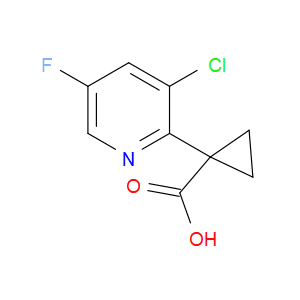 Cyclopropanecarboxylic acid, 1-(3-chloro-5-fluoro-2-pyridinyl)-