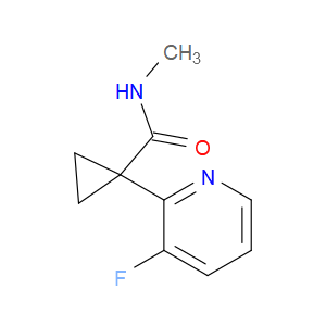 Cyclopropanecarboxamide, 1-(3-fluoro-2-pyridinyl)-N-methyl-