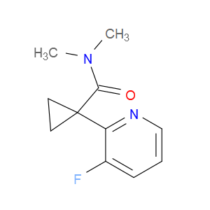 Cyclopropanecarboxamide, 1-(3-fluoro-2-pyridinyl)-N,N-dimethyl-
