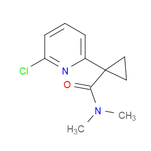 Cyclopropanecarboxamide, 1-(6-chloro-2-pyridinyl)-N,N-dimethyl-