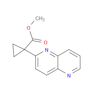 Methyl 1-(1,5-naphthyridin-2-yl)cyclopropanecarboxylate