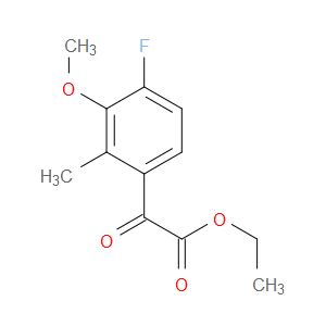ethyl 2-(4-fluoro-3-methoxy-2-methylphenyl)-2-oxoacetate