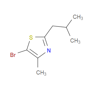 5-bromo-2-isobutyl-4-methylthiazole