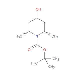 rel-1,1-Dimethylethyl (2R,6S)-4-hydroxy-2,6-dimethyl-1-piperidinecarboxylate