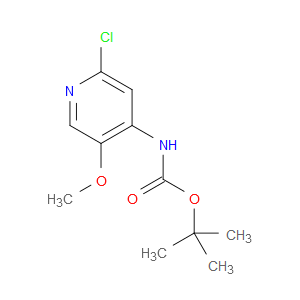 tert-butyl (2-chloro-5-methoxypyridin-4-yl)carbamate