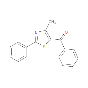 (4-Methyl-2-phenyl-5-thiazolyl)phenylmethanone