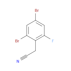 2,4-Dibromo-6-fluorobenzeneacetonitrile