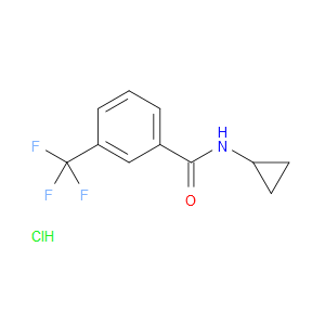 N-cyclopropyl-3-(trifluoromethyl)benzamide hydrochloride