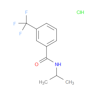 N-isopropyl-3-(trifluoromethyl)benzamide hydrochloride