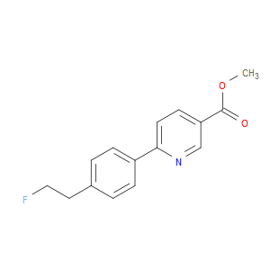 methyl 6-(4-(2-fluoroethyl)phenyl)nicotinate