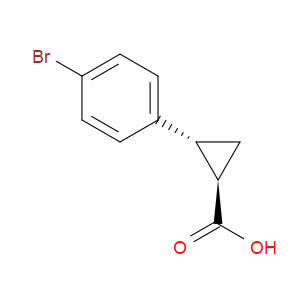 rel-(1R,2R)-2-(4-Bromophenyl)cyclopropanecarboxylic acid