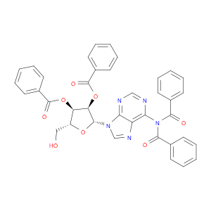 Adenosine, N,N-dibenzoyl-, 2',3'-dibenzoate